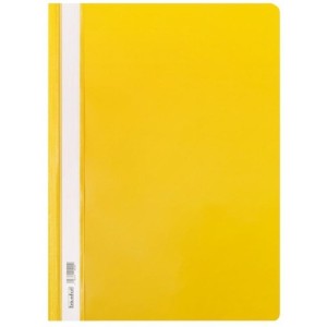 Skoroszyt zwykły A4 twardy BIURFOL żółty /ST-01-04/