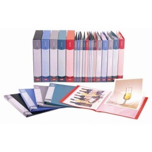 Teczka/album ofertowy A4/100 PP GRAND czarny 1szt. /120-1204/