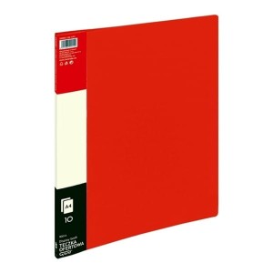 Teczka/album ofertowy A4/10 PP GRAND czerwony 1szt. /120-1191/