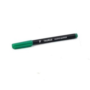 Marker foliopis/do CD 0,6mm F okrągły Q-CONNECT zielony /KF13324/