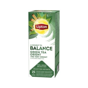 Herbata zielona kopertowana LIPTON ORIENT BALANCE 25szt.  /SP-022397/