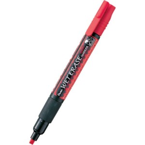 Marker kredowy ścierany na mokro ścięty 4,3mm PENTEL SMW26 różowy 1szt. /SMW26-B/