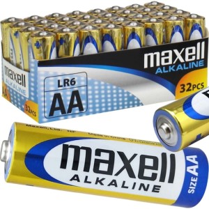Bateria alkaliczna AAA LR03 MAXELL BATTERY ALKALINE SHRINK 32szt.  /MXBLR03P32/