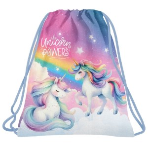 Worek na obuwie DERFORM jednorożec 16 1szt. /WOJR16/