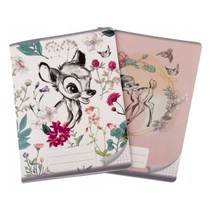 Zeszyt A5/32 kratka 70g posiada adresówkę okładka lakierowana BENIAMIN BAMBI mix wzorów 1szt. /110145/