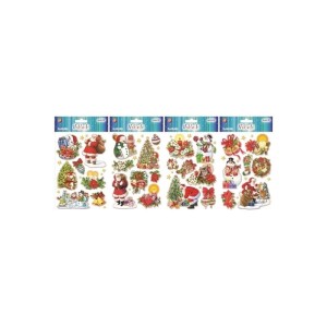 Naklejki świąteczne do dekupażu ALIGA mix wzorów /NKX-6195/