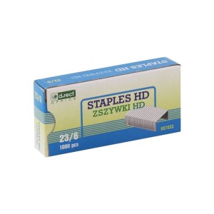 Zszywki 23/6 D.RECT 1000szt. /007033/