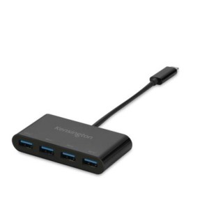 Koncentrator/rozdzielacz/hub 4-portowy KENSINGTON CH1200, USB-C® na USB-A /K33616WW/