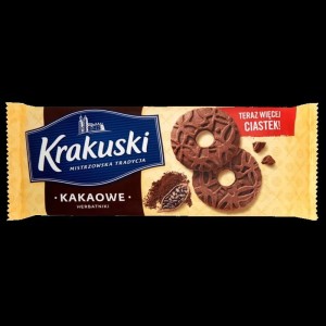 Ciastka krakuski 163g kakaowe