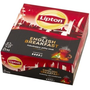 Herbata czarna LIPTON ENGLISH BREAKFAST 92szt. /SP-014422/