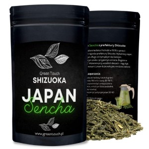 Herbata zielona liściasta japońska 100g GREEN TOUCH JAPAN SENCHA SHIZUOKA /H175S_100g/