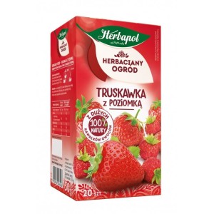 Herbata owocowa HERBAPOL HERBACIANY OGRÓD truskawka z poziomką /SP-006406/