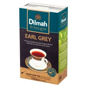 Herbata czarna liściasta DILMAH EARL GREY 125g