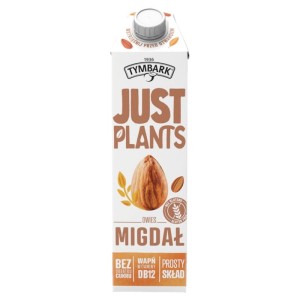 Napój roślinny TYMBARK owsiano-migdałowy 1,0L JUST PLANTS 1szt.