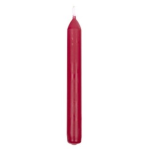 Świeca stołowa prosta 20,0 x 170,0mm DONAU HOME czerwona 10szt. /45331112-04/