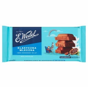 Czekolada WEDEL 90g mleczna 1szt.