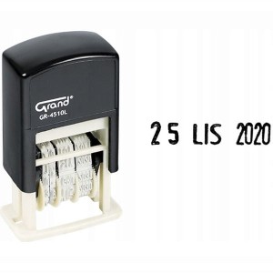 Datownik literowy PL 4mm GRAND GR-4510L /140-1065/
