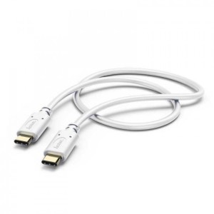 Kabel USB ze złączem USB-C USB-C HAMA 3A 1.5m biały 1szt. /183328/