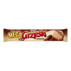 Ciastka GRZEŚKI 34g MEGA bez czekolady 1szt.