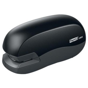 Zszywacz elektryczny do 10 kartek na zszywki 24/6 RAPID 10BX na 4 baterie AA czarno-szary /5000294/