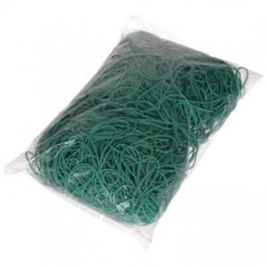 Gumki recepturki 200x1,5x2,0mm dł.19,5cm  BINGO zielone 1kg