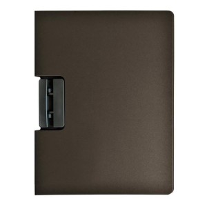 Deska z klipem A4 zamykana TETIS ciemno-szara 1szt. /BD651-S2/