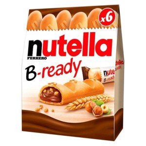 Wafelek z kremem 132g NUTELLA B-READY 6szt.
