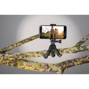MINI STATYW FLEX 2W1 14 CM, CZARNY  /000046090000/