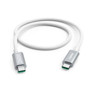 KABEL USB TYP-C/TYP-C 1.5m 240W HAMA BIAŁY 1szt.  /002017210000/