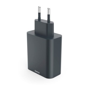 ŁADOWARKA DO TELEFONU HAMA ECOSENTIAL 45W PD USB-C USB-A SZARA   /000864440000/