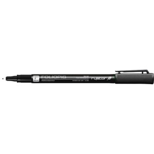 Marker foliopis/do cd 0,6mm F okrągły RYSTOR FF-6 zielony 1szt. /437-003/