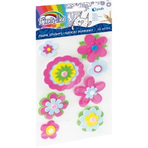 Naklejki piankowe FIORELLO GR-NP290 kwiaty 1szt. /170-2388/