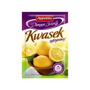 Kwasek cytrynowy 20g APPETITA saszetka