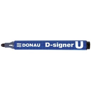 Marker permanentny okrągły DONAU D-signer czarny 1szt. /7371001-01pl/