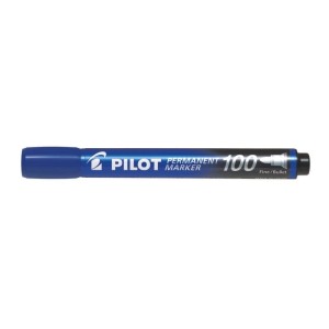 Marker permanentny okrągły 1,0mm PILOT SCA-100 niebieski /SCA-100-L/