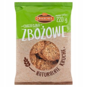 Ciastka zbożowe 220g OSKROBA