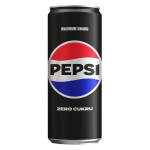 Napój PEPSI ZERO cukru 330ml puszka 1szt.