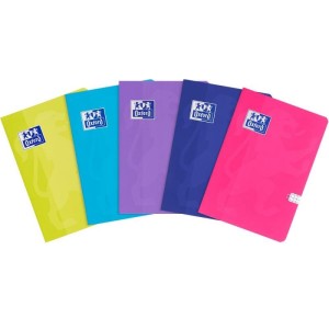 Zeszyt A5/32 kratka z marginesem okładka SOFT TOUCH OXFORD TOUCH mix kolorów 1szt. /400175546/