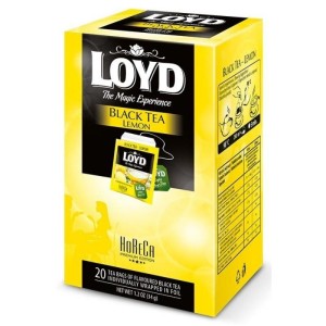 Herbata czarna kopertowana LOYD LEMON 20szt.
