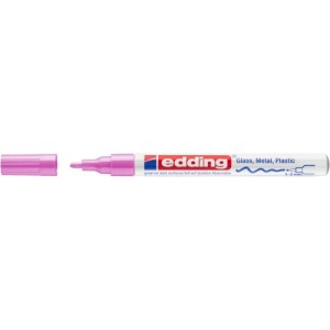 Marker olejowy okrągły 1,0-2,0mm EDDING 751 różowy połyskujący 1szt. /751/RÓŻ ED/