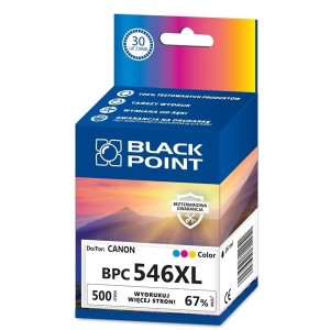 Tusz CANON CL-546XL color BLACK POINT  /BPC546XL/