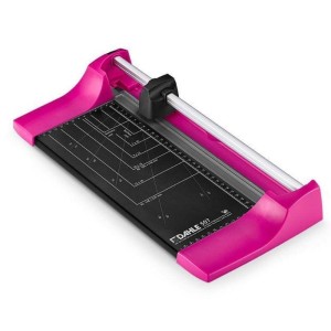 Trymer A4 do 8 kartek DAHLE 507 COLOR ID różowy /00507-14380 DA/