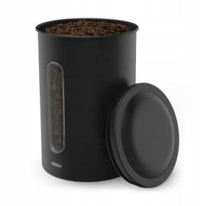 Pojemnik ze stali nierdzewnej do kawy 1,3kg BARISTA XAVAX czarny 1szt. /001112620000/