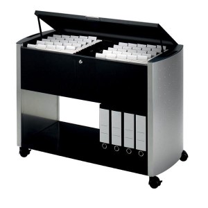 Wózek na teczki zawieszkowe DESIGN LINE TOP na 100 teczek /3080121/