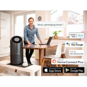HAMA OCZYSZCZACZ POWIETRZA "SMART" STEROWANY APLIKACJĄ, SZARY  /001864370000/