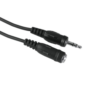 PRZEDŁUŻACZ JACK 3,5MM 2,5M, KOSZOWY  /002051040000/