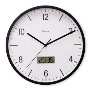 ZEGAR ŚCIENNY LANZAROTTE Z TERMOMENTREM I HIGROMETREM ŚREDNICA TARCZY 35 CM  /001858870000/