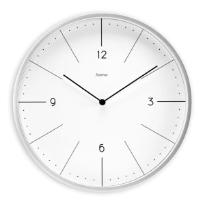 ZEGAR ŚCIENNY  SARDINIA ŚREDNICA 30 CM SZARY  /001858840000/
