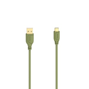KABEL USB-C - USB 2.0 A FLEXI-SLIM 0.75M ZIELONY  /002006370000/