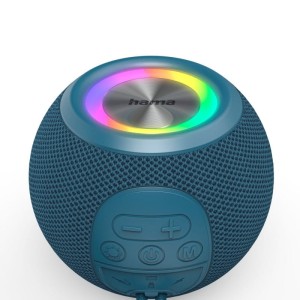 GŁOŚNIK MOBILNY BLUETOOTH HAMA "BALLSHAPE 3.0" NIEBIESKI  /001882390000/